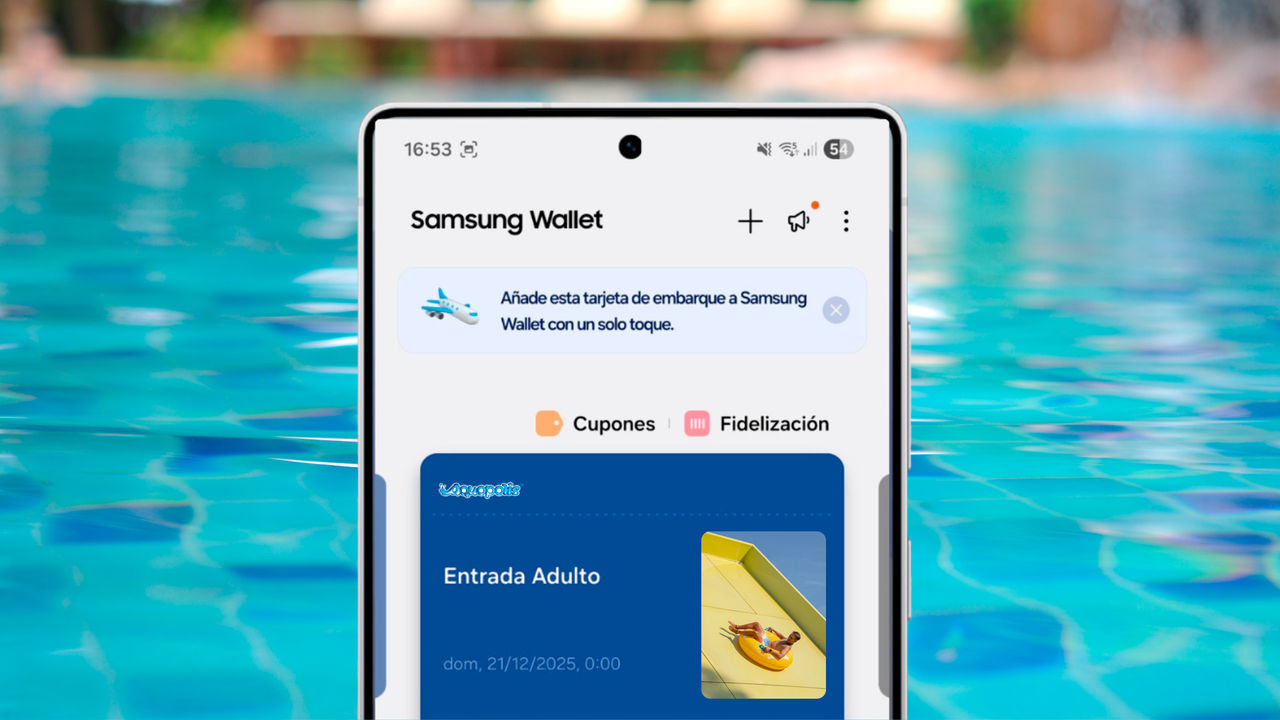 Samsung Wallet en Aquopolis Torrevieja